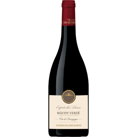 Vin Rouge AOC Mâcon Verzé Esprit des Lieux VIGNERONS DES TERRES SECRETES