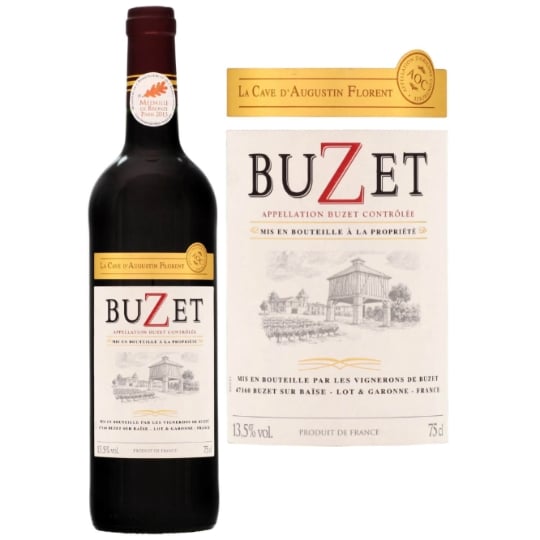 Vin Rouge A.O.P. Buzet LA CAVE D'AUGUSTIN FLORENT