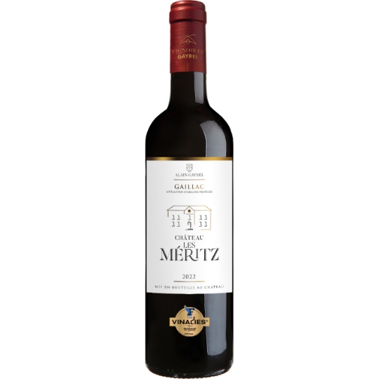 Vin Rouge Gaillac AOP CHATEAU LES MERITZ