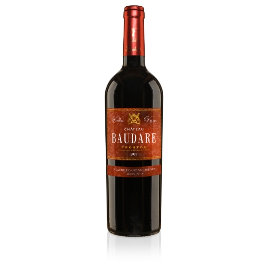 Vin Rouge A.O.P. Fronton CHATEAU BAUDARE VIEILLES VIGNES