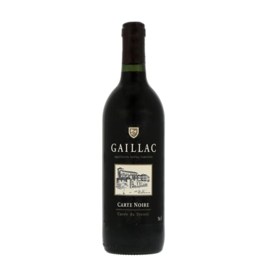 Vin Rouge A.O.P. Sud Ouest Carte Noire Cuvée Du Terroir GAILLAC