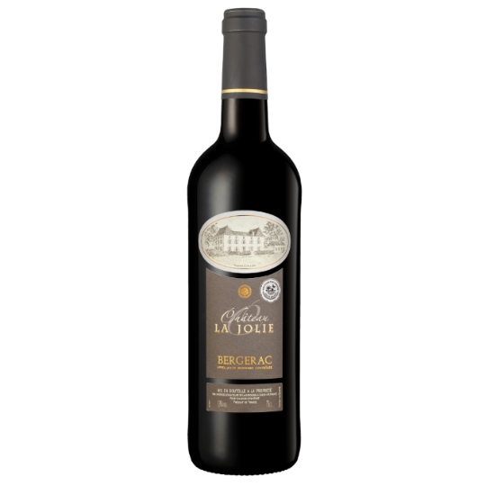 Vin Rouge A.O.P. Bordeaux Bergerac CHATEAU LA JOLIE