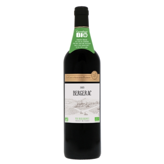 Vin Rouge AOC Bergerac Bio LA CAVE D'AUGUSTIN FLORENT