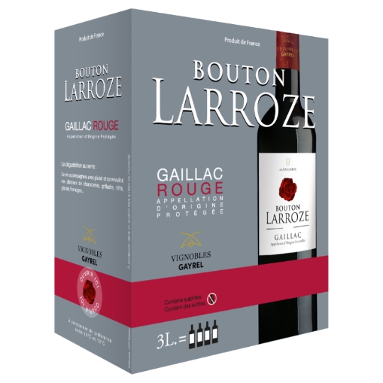 Vin Rouge AOP Gaillac BOUTON LARROZE