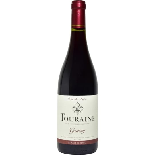 Vin Rouge A.O.P. Val de Loire Gamay TOURAINE