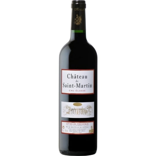 Vin Rouge A.O.P. Côtes de Provence Cru Classé CHATEAU DE SAINT MARTIN LE COQ VOLANT