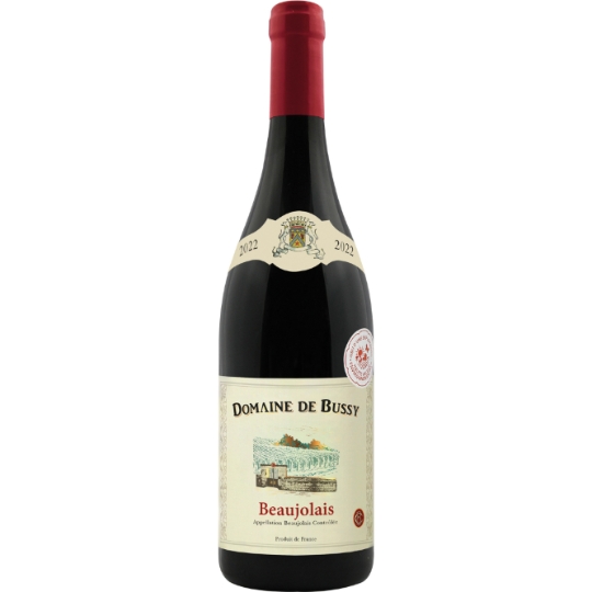 Vin Rouge A.O.P. Beaujolais DOMAINE DE BUSSY