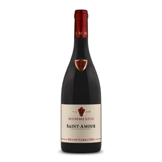 Vin rouge saint amour grand caractère  MOMMESSIN