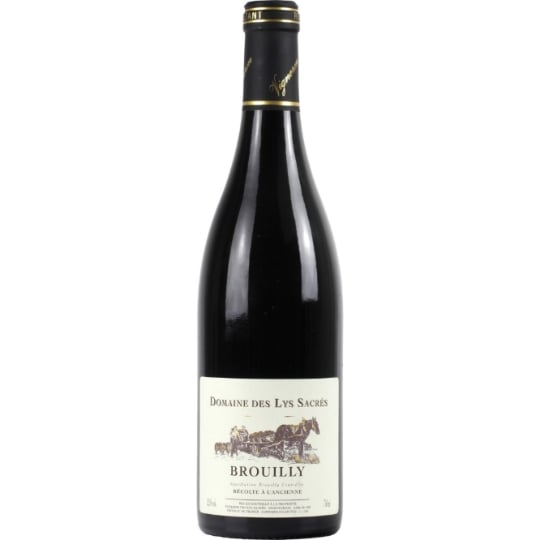 Vin rouge  Brouilly  DOMAINE DES LYS SACRES