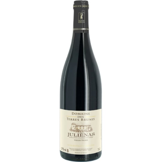 Vin Rouge A.O.P. Côtes Du Rhône Vielles Vignes Juliénas DOMAINE DES TERRES BRUNES