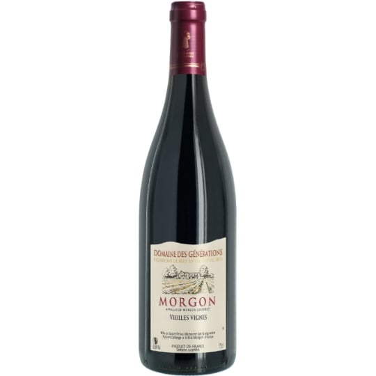 Vin Rouge A.O.P. Morgon Vielles Vignes DOMAINE DES GENERATIONS