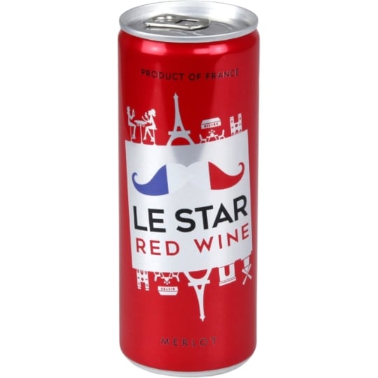 Vin Rouge Languedoc-Roussillon LE STAR MERLOT