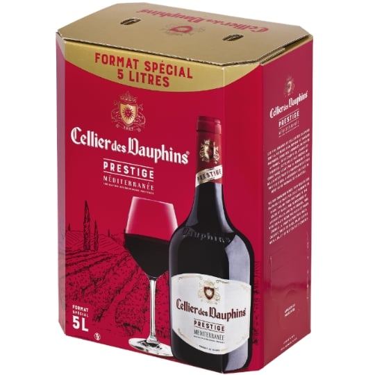 Vin Rouge IGP Méditerranée Prestige CELLIER DES DAUPHINS