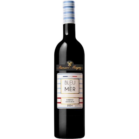 Vin Rouge I.G.P Pays d'Oc Cabernet Sauvignon Bleu de Mer BERNARD MAGREZ
