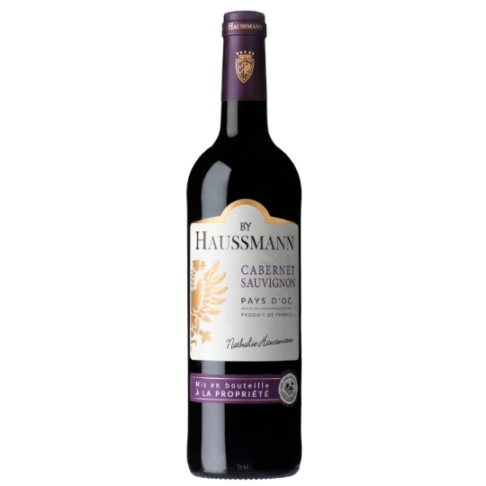 Vin Rouge IGP Pays d'Oc Cabernet Sauvignon BY HAUSSMANN