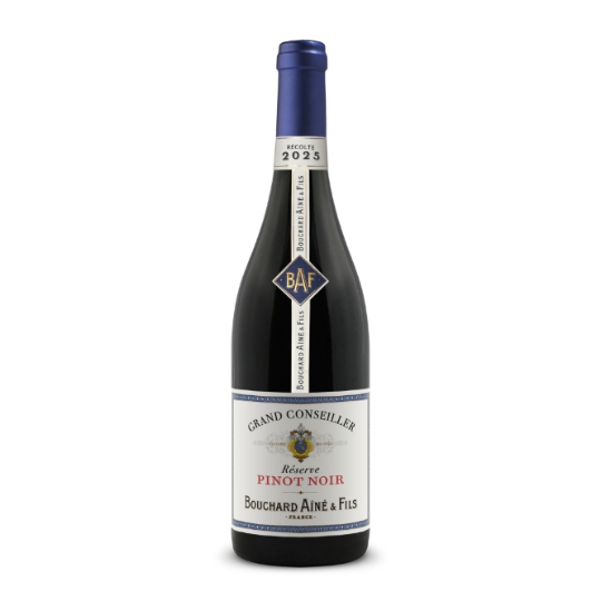 Vin Rouge de France Grand Conseiller Réserve Pinot Noir BOUCHARD AINE & FILS