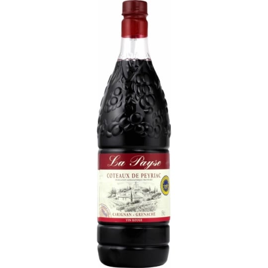 Vin Rouge I.G.P. Coteau de Peyrac Carignan Grenache LA PAYSE