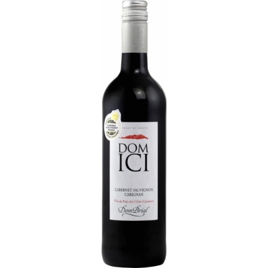 Vin rouge  de pays des Côtes Catalanes  DOM ICI
