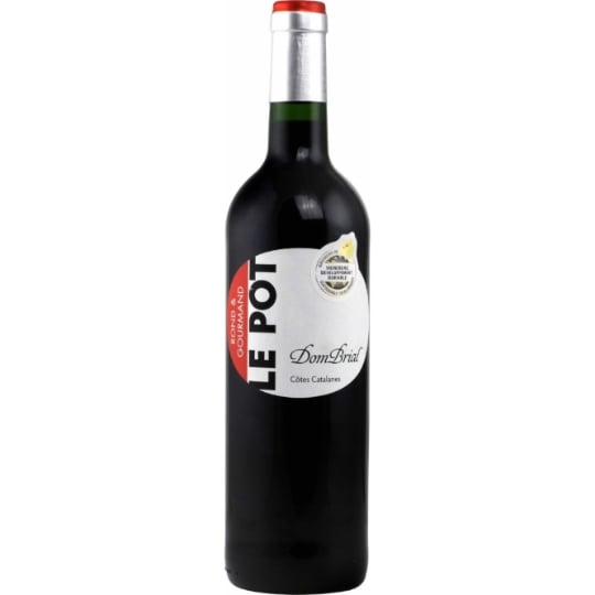 Vin Rouge I.G.P. Côtes Catalanes Vignoble DOMAINE BRIAL LE POT ROUGE