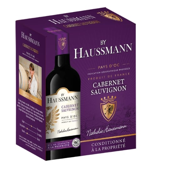 Vin Rouge IGP Pays d'Oc Cabernet Sauvignon BY HAUSSMANN