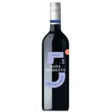 Vin Rouge Merlot Fruité et Epicé 5,5% BONS MOMENTS