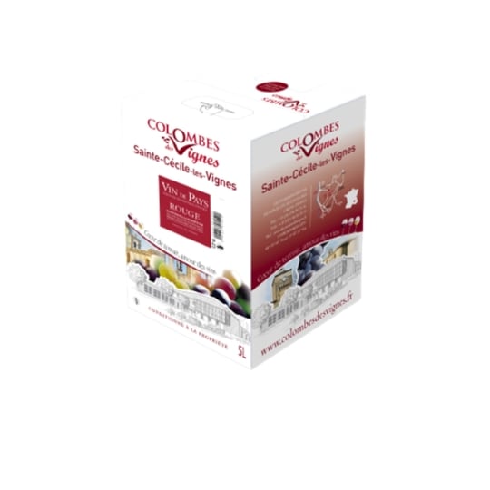 Vin rouge vin de pays COLOMBES DES VIGNES