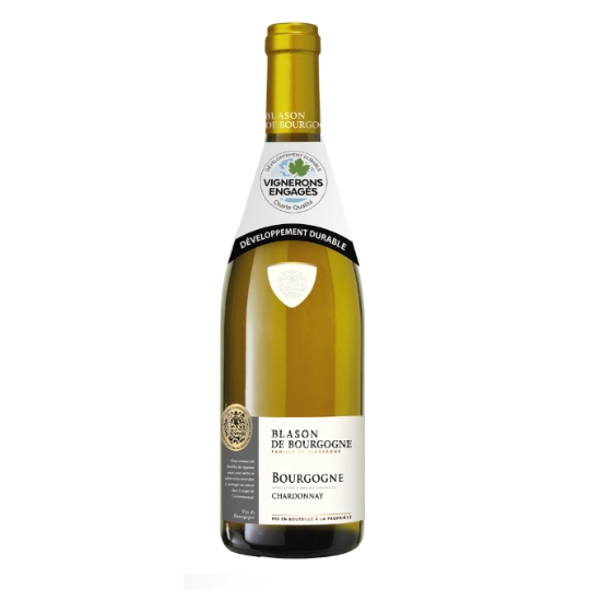 Vin Blanc AOC Bourgogne Chardonnay BLASON DE BOURGOGNE