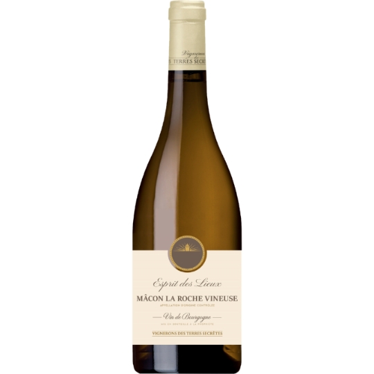 Vin Blanc AOC Mâcon la Roche Vineuse Esprit des Lieux VIGNERONS DES TERRES SECRETES