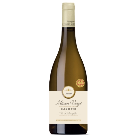 Vin Blanc AOC Mâcon Verzé Clos de Pize VIGNERONS DES TERRES SECRETES