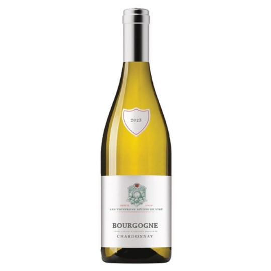 Vin Blanc AOP Bourgogne Chardonnay LES VIGNERONS REUNIS DE VIRE