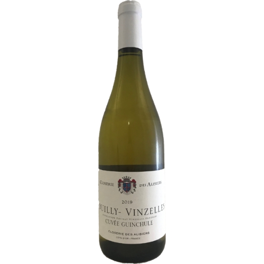 Vin Blanc AOP Pouilly-Vinzelles Cuvée Guinchule CLOSERIE DES ALISIERS