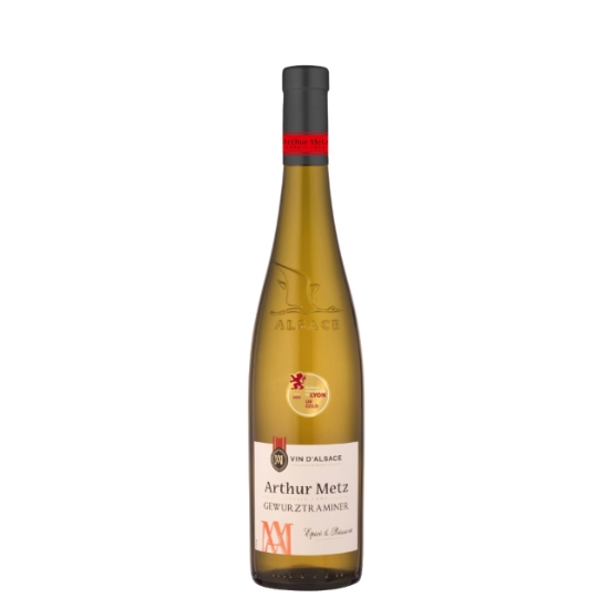 Vin Blanc Gewurztraminer Epicé & Puissant ARTHUR METZ MEDAILLE