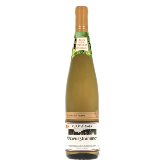 Vin Blanc A.O.P. Alsace Gewurztraminer LA CAVE D'AUGUSTIN FLORENT