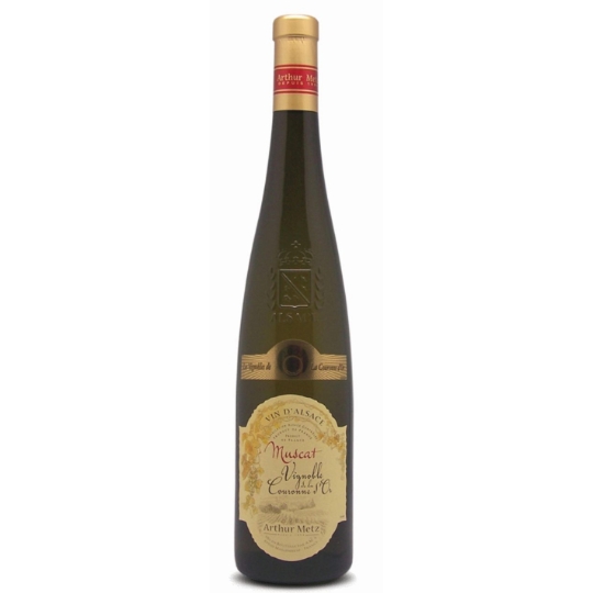 Vin Blanc AOP Alsace Muscat Vignoble de la Couronne d'Or ARTHUR METZ