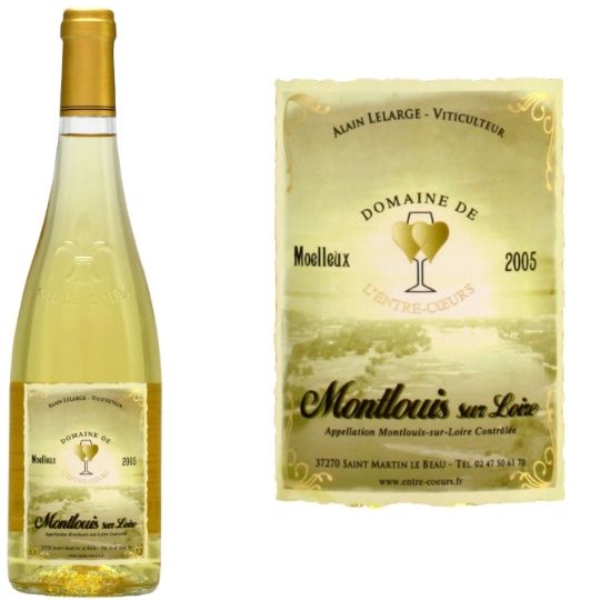 Vin Blanc Loire DOMAINE DE L'ENTRE-CŒURS