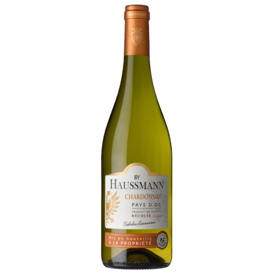 Vin Blanc IGP Pays d'Oc Chardonnay BY HAUSSMANN