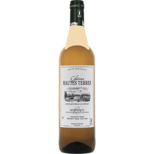 Vin Blanc A.O.P. Bordeaux CHATEAU HAUTES TERRES REFLETS DE FRANCE