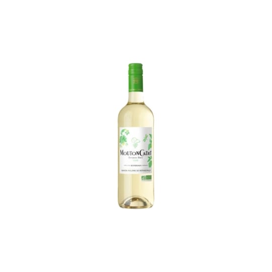 Vin Blanc A.O.C. Bordeaux Sauvignon Blanc Bio MOUTON CADET