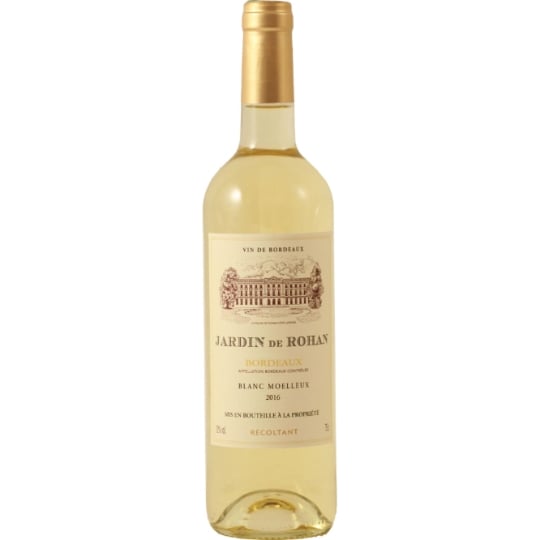 Vin Blanc A.O.P. Bordeaux Moelleux JARDIN DE ROHAN