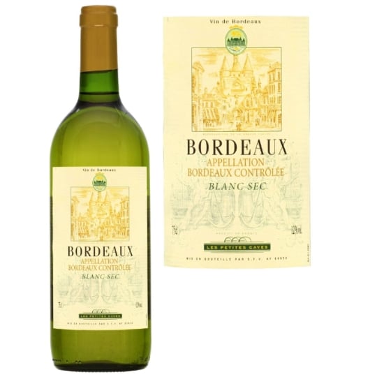 Vin Blanc A.O.P. Bordeaux LES PETITES CAVES