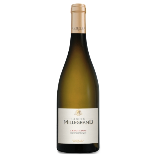 Vin Blanc A.O.P Languedoc LES HAUTS DE MILLEGRAND