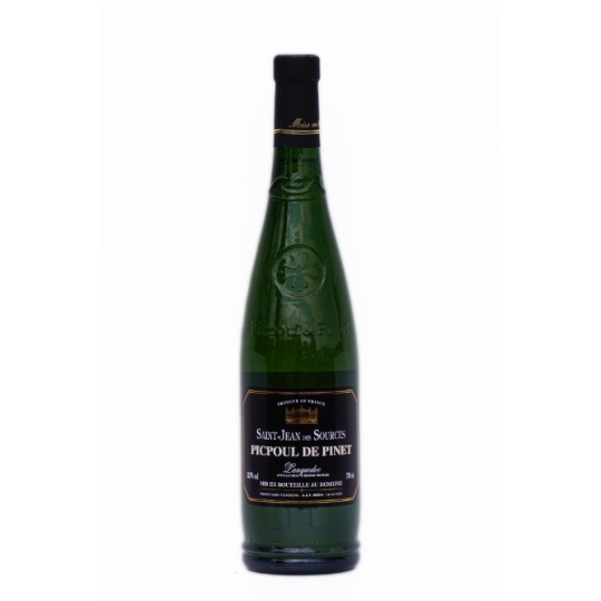 Vin Blanc AOP Languedoc Picpoul de Pinet 13,5% SAINT-JEAN DES SOURCES