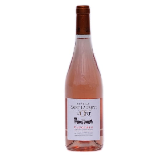 Vin rosé  Faugères  CHAT. ST LAURENT L'ORT