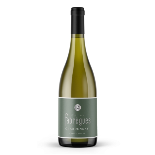 Vin Blanc IGP Pays d'Oc Chardonnay SELECTION FABREGUES