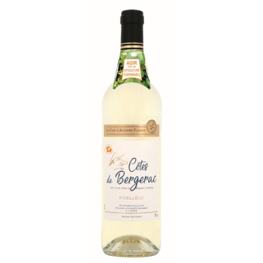 Vin Blanc Moelleux A.O.P. Côtes de Bergerac LA CAVE D'AUGUSTIN FLORENT