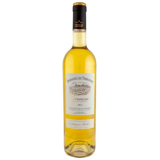 Vin Blanc Moelleux A.O.P. Jurançon DOMAINES LES TERRASSES VENDANGES TARDIVES