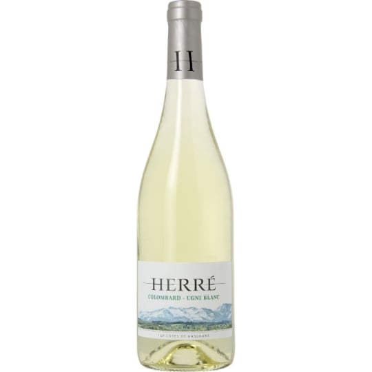 Vin Blanc Sud-Ouest Côtes de Gascogne IGP HERRE COLOMBARD UGNI BLANC
