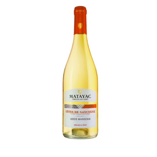 Vin Blanc I.G.P. Sud Ouest Côtes de Gascogne Gros Manseng MATAYAC