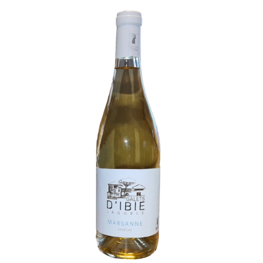 Vin Blanc Marsanne Ardèche GALETS D'IBIE