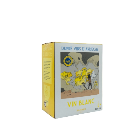 Vin Blanc IGP Ardèche 12,5% DUPRE VINS D'ARDECHE